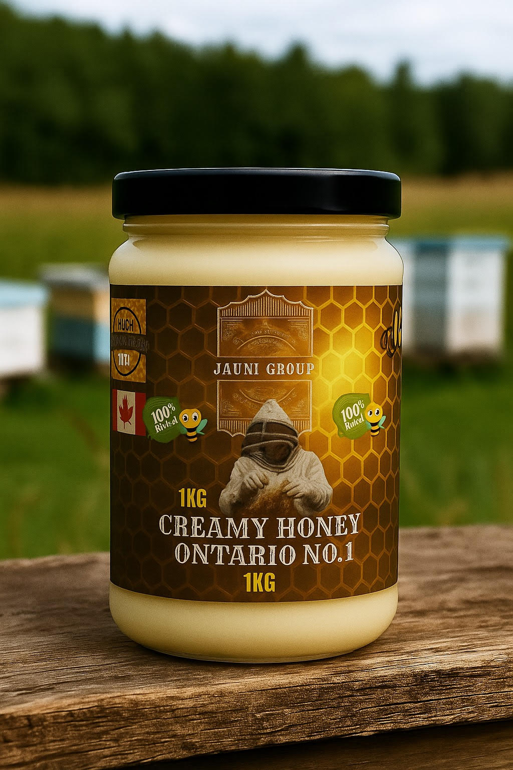 Creamy Raw Honey 1kg